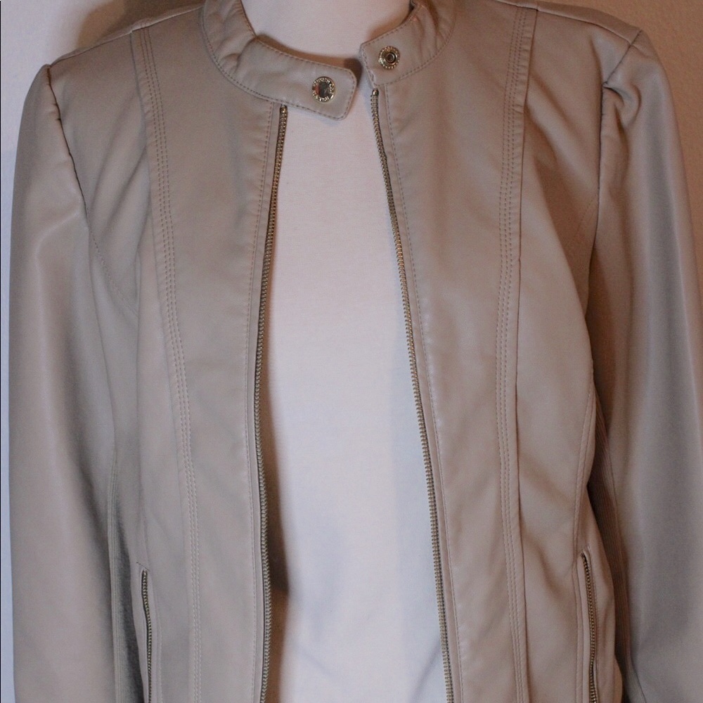 Kenneth Cole Reaction Women’s Bomber Jacket Faux